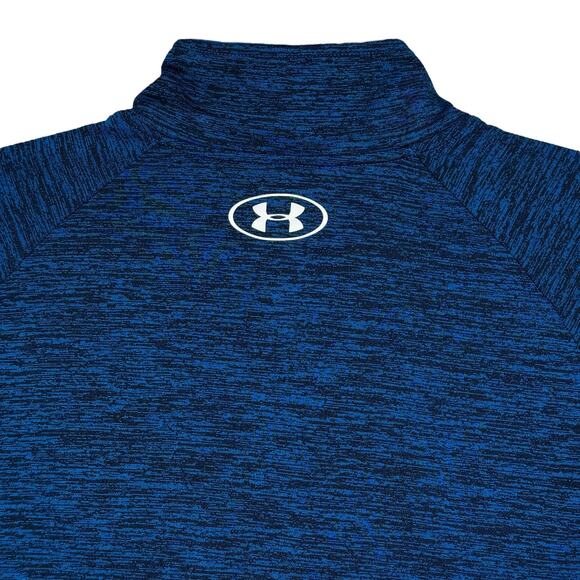 Under Armour X-Large Mens 1/4 Zip Pullover Shirt Loose Fit Long Sleeves Stretch - Picture 4 of 6